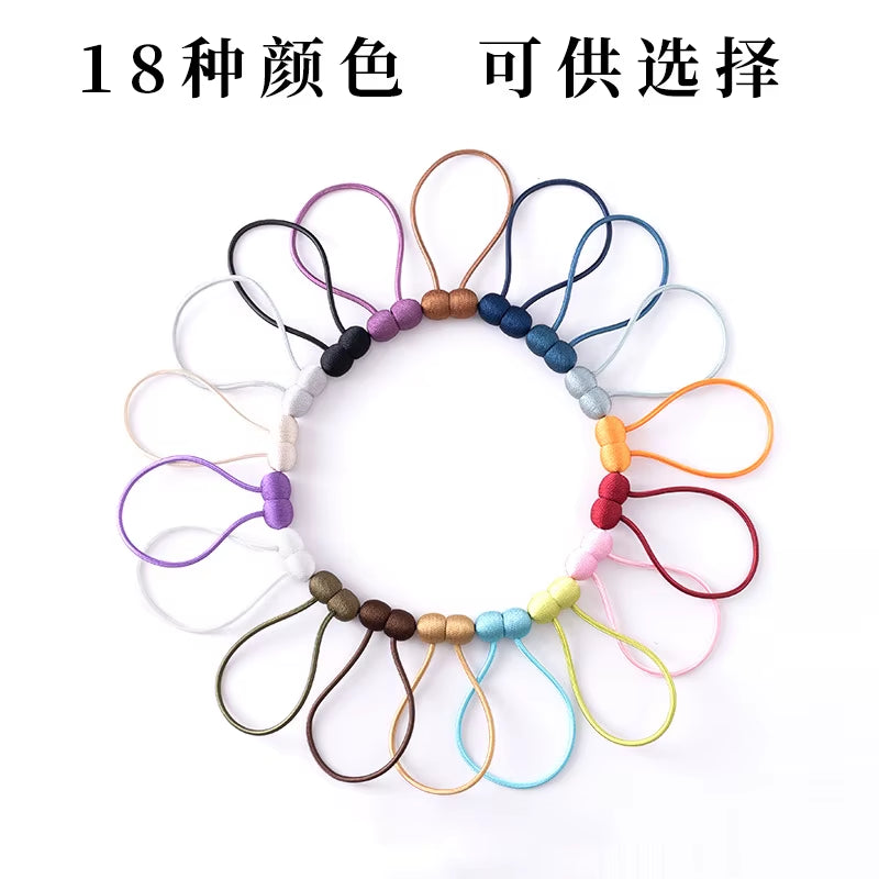Elegant Magnetic Curtain Tiebacks – 2-Pack Decorative Polyester Buckle Clips for Effortless Style and Hold