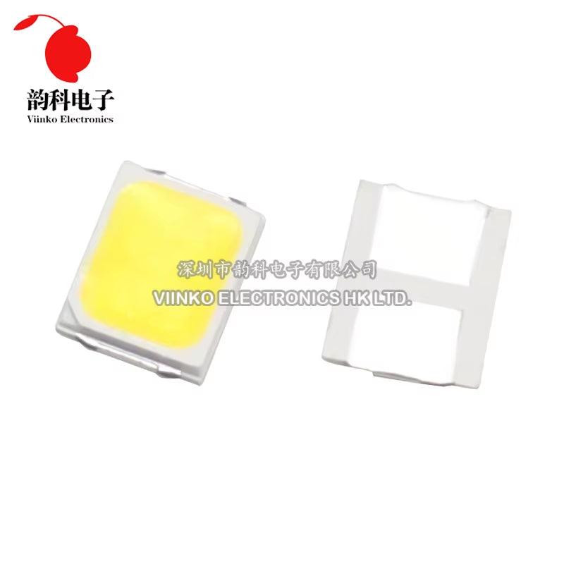 100Pcs High Brightness SMD LED 2835 1W 0.5W 0.2W White 3V 6V 9V 18V 36V 150MA/100MA/30MA/60MA/80MA 6000-6500K